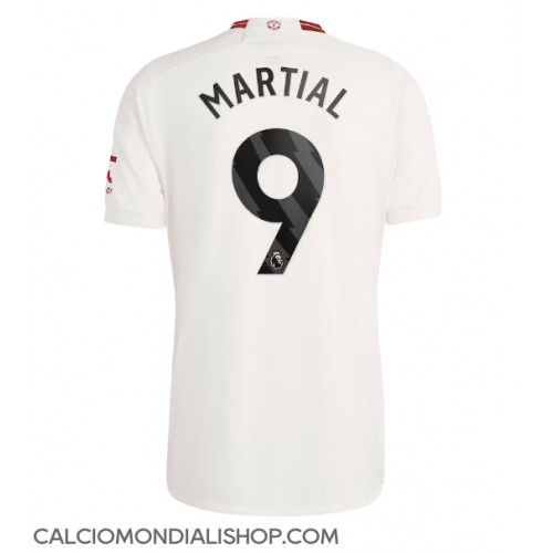 Maglie da calcio Manchester United Anthony Martial #9 Terza Maglia 2023-24 Manica Corta